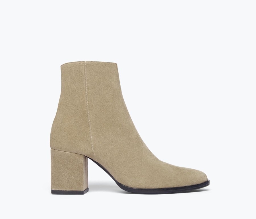 Footwear FREDA SALVADOR | Cyrus Classic Ankle Boot Stone Suede