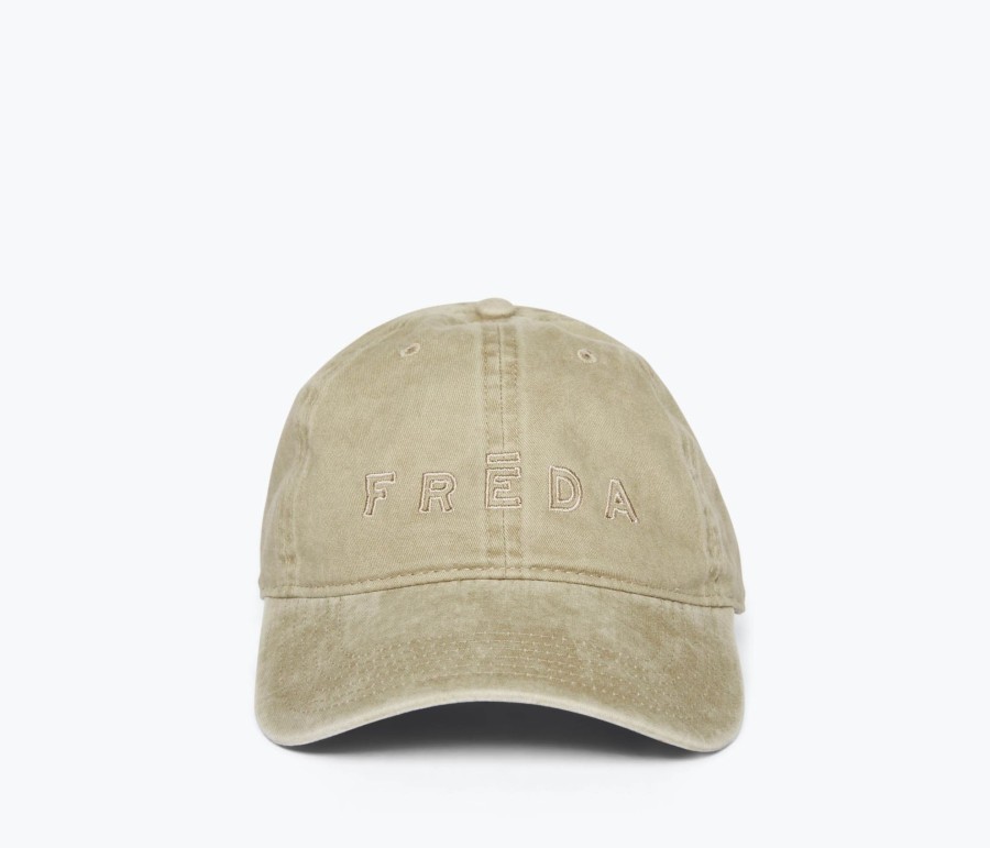 Handbags, Etc. FREDA SALVADOR | Embroidered Freda Hat Khaki