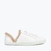 Footwear FREDA SALVADOR | Eda D'Orsay Sneaker White Calf With Shearling