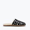 Footwear FREDA SALVADOR | James Shearling Slipper Black And White Haircalf