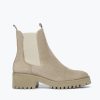 Footwear FREDA SALVADOR | Brooke Rain Resistant Boot Mink Suede Water Resistant