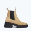 Footwear FREDA SALVADOR | Bradley Rain Resistant Boot Hazel Suede Water Resistant