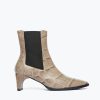 Footwear FREDA SALVADOR | Callie Chelsea Boot Stone Embossed Croc