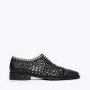 Footwear FREDA SALVADOR | Wendy Woven Oxford Black Open Woven