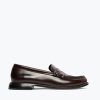 Footwear FREDA SALVADOR | Elba Penny Loafer Espresso Spazzolato