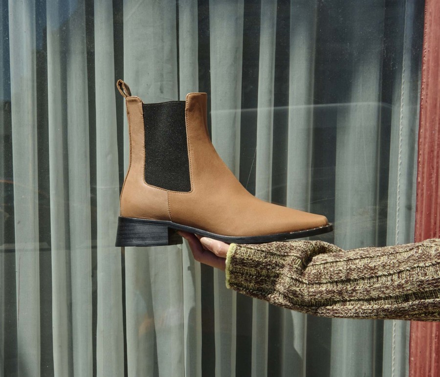 Footwear FREDA SALVADOR | Sierra Chelsea Boot Cuoio Calf