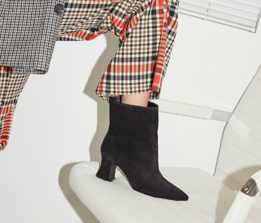 Footwear FREDA SALVADOR | Jamie Ankle Boot Black Suede