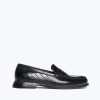 Footwear FREDA SALVADOR | Elba Penny Loafer Black Embossed Croc