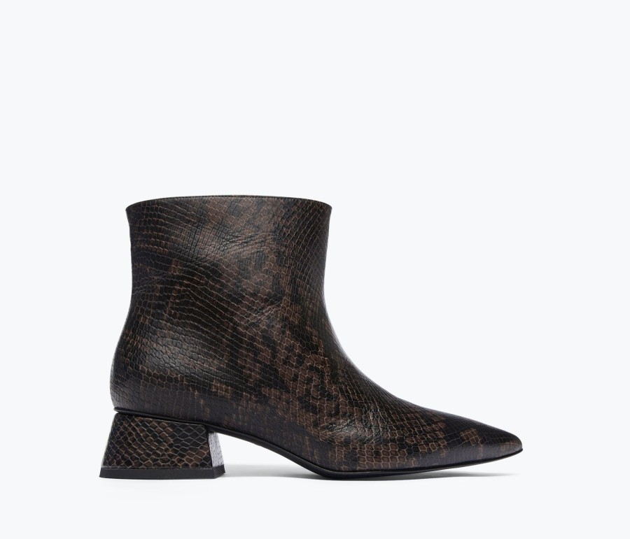 Footwear FREDA SALVADOR | Ruthie Ankle Boot Brown Snake