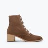 Footwear FREDA SALVADOR | Ace Lace Up Boot Brown Suede