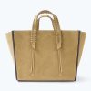 Handbags, Etc. FREDA SALVADOR | Miko Tote Hazel Suede Stain Resistant