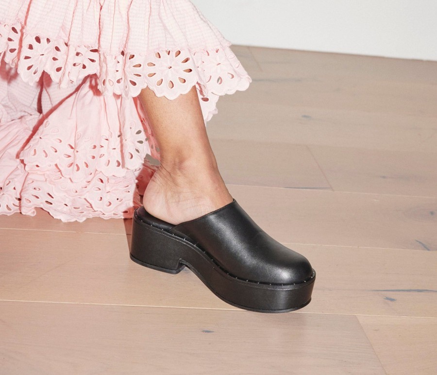 Footwear FREDA SALVADOR | Suvi Clog Black Calf