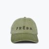 Handbags, Etc. FREDA SALVADOR | Embroidered Freda Hat Olive Green