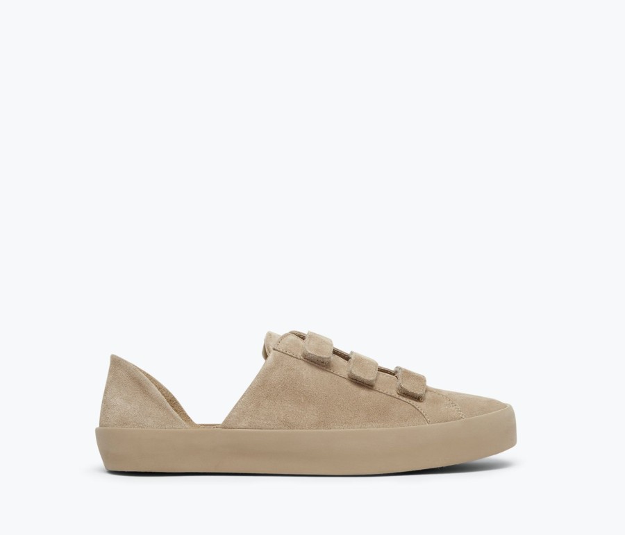 Footwear FREDA SALVADOR | Libby D'Orsay Sneaker Stucco Suede