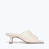 Footwear FREDA SALVADOR | Marianne Midheel Sandal Cream Crinkle Patent