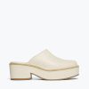 Footwear FREDA SALVADOR | Suvi Clog Beige Embossed Croc