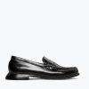 Footwear FREDA SALVADOR | Elba Penny Loafer Black Spazzolato