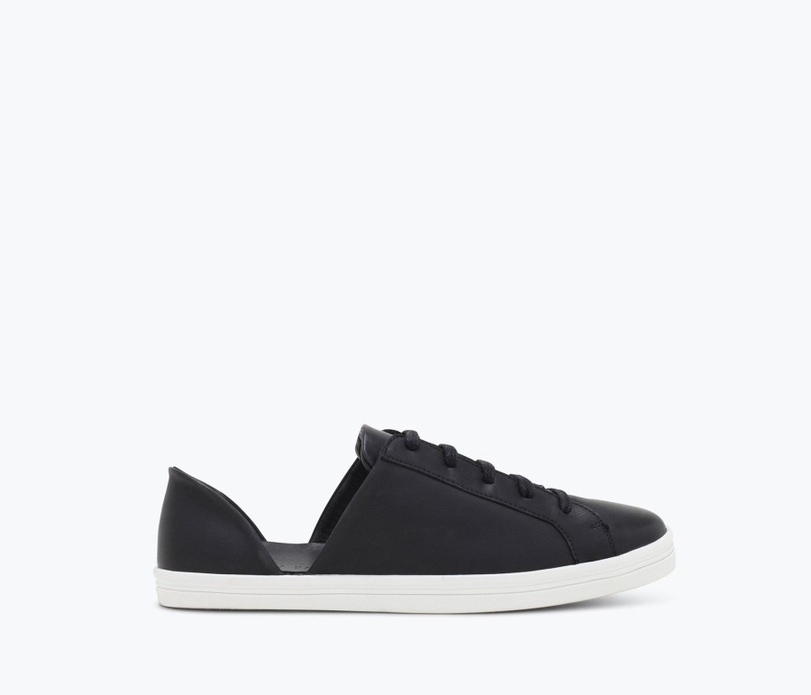 Footwear FREDA SALVADOR | Eda D'Orsay Sneaker Black Calf